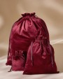 Tassen & Zakken BAG BASE VELVET GIFTBAG WITH RIBBON DRAWSTRING voor bedrukking &amp; borduring