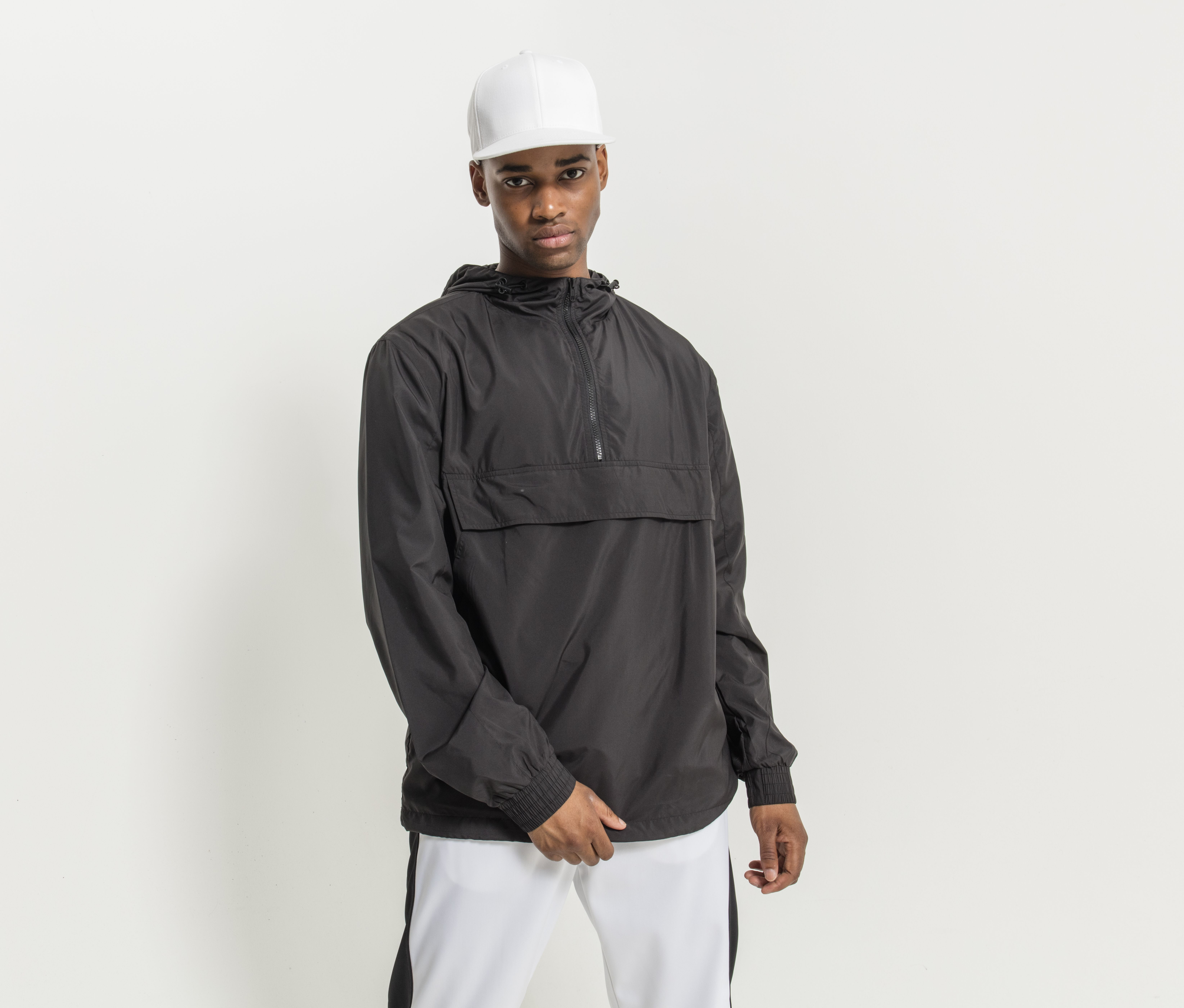 Vestes personnalisable BUILD YOUR BRAND BASIC PULL OVER JACKET