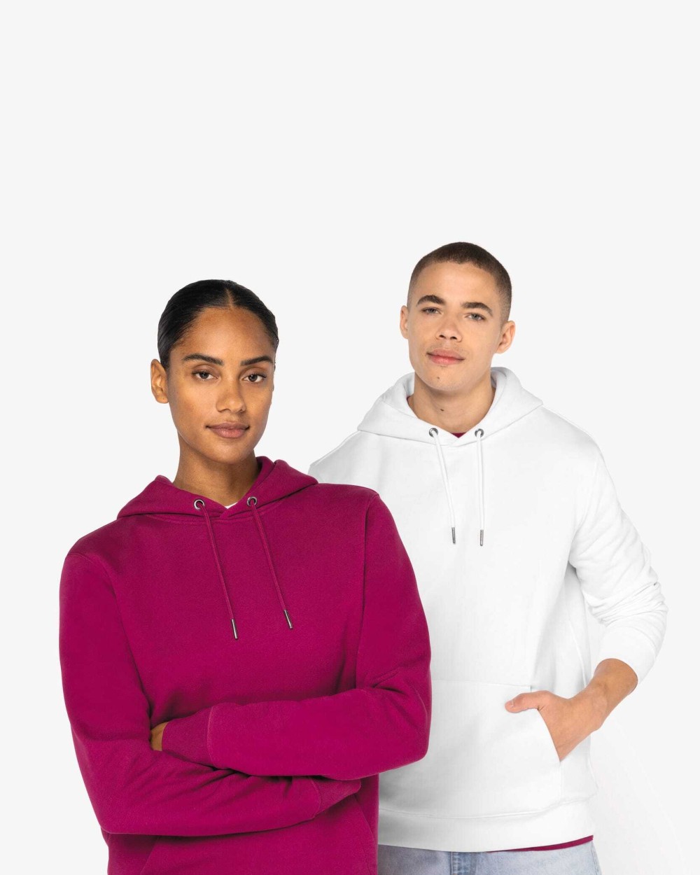 Sweaters & hoodies NATIVE SPIRIT Ecologische uniseks sweater met capuchon voor bedrukking &amp; borduring