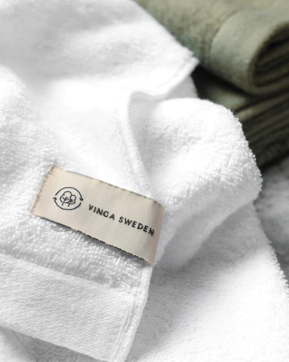 Produits éponges personnalisable VINGA VINGA Serviette Birch 70x140