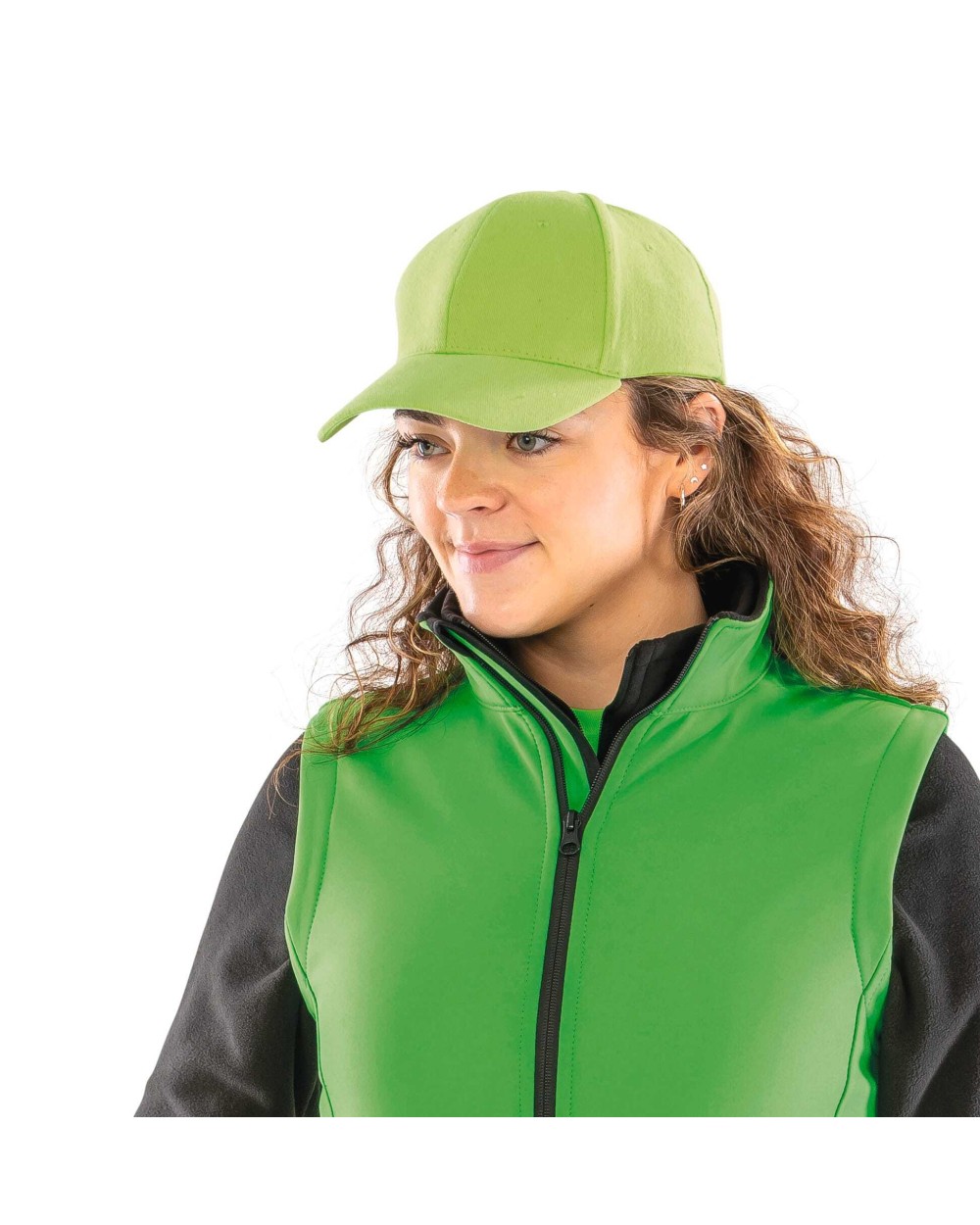 RESULT Memphis Brushed Cotton Low Profile Cap Kappen personalisierbar