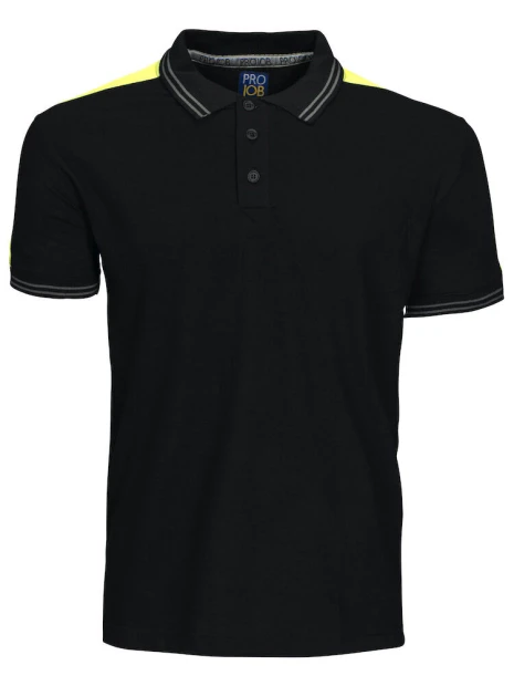PROJOB 2018 POLO BANDES FLUO /api/colors/20a7a408-8f15-4eed-a4f8-474d4f754ccf personnalisable