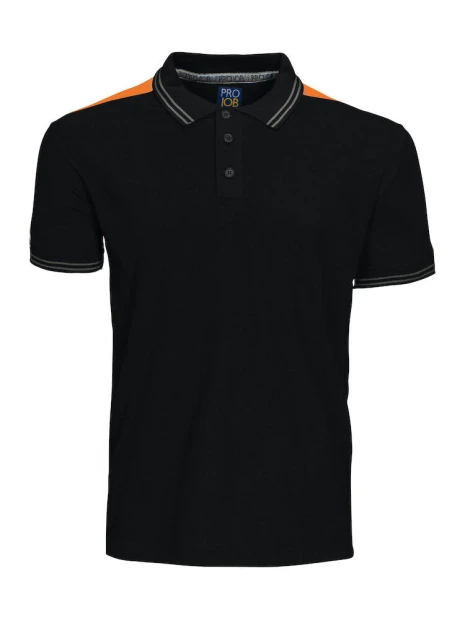 PROJOB 2018 POLO BANDES FLUO /api/colors/a825d0cb-4b81-4fb3-8c4e-0cffe2e80eec personnalisable