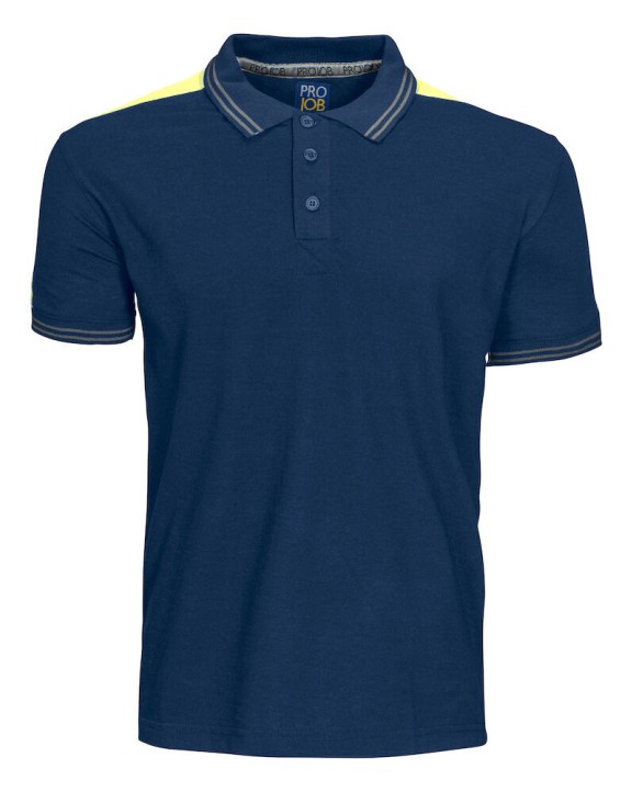 Polos personnalisable PROJOB 2018 POLO BANDES FLUO