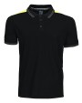 Polo's PROJOB 2018 POLO MET FLUO INZETSTUKKEN voor bedrukking &amp; borduring