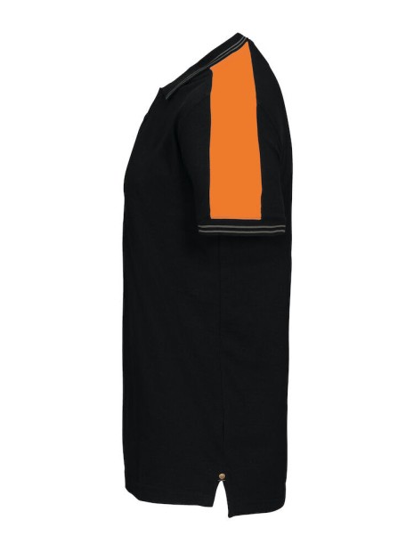 PROJOB 2018 POLO BANDES FLUO /api/colors/a825d0cb-4b81-4fb3-8c4e-0cffe2e80eec personnalisable