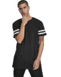 T-shirts BUILD YOUR BRAND Stripe Jersey Tee voor bedrukking &amp; borduring