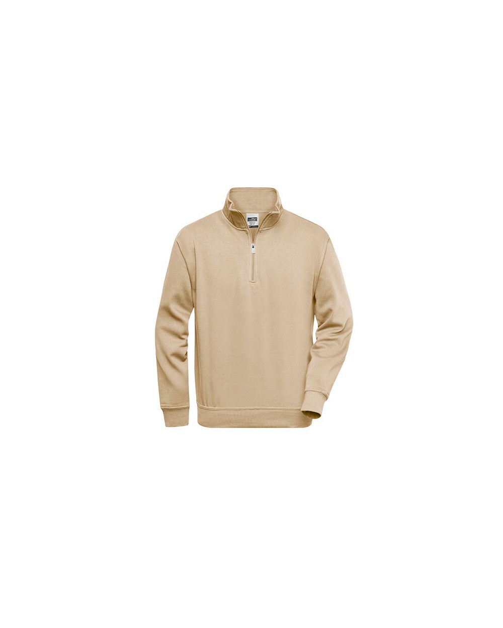 Sweat-shirts personnalisable JAMES & NICHOLSON Workwear Half Zip Sweat
