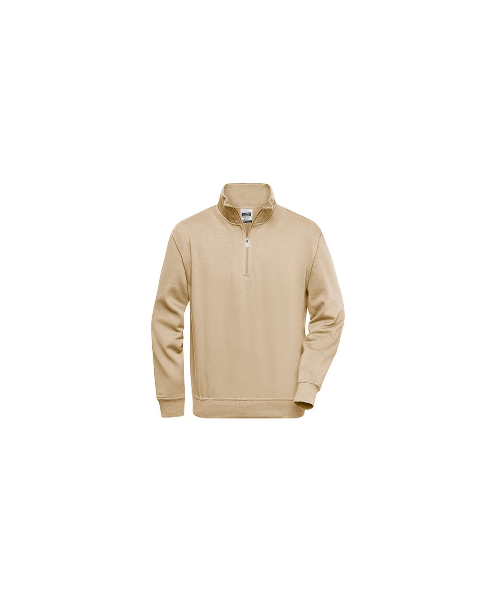 Sweat-shirts personnalisable JAMES & NICHOLSON Workwear Half Zip Sweat