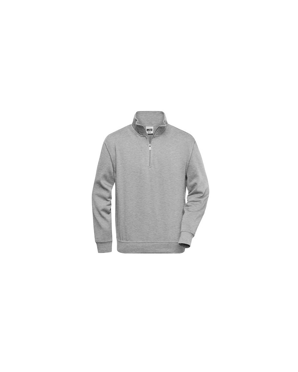 Sweat-shirts personnalisable JAMES & NICHOLSON Workwear Half Zip Sweat