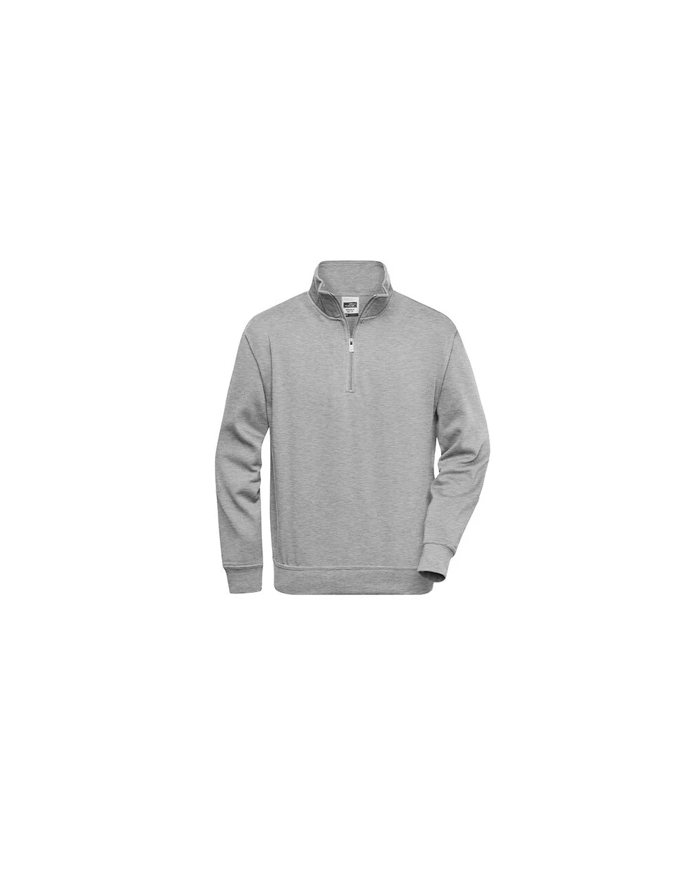 Sweat-shirts personnalisable JAMES & NICHOLSON Workwear Half Zip Sweat