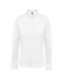 Chemises personnalisable KARIBAN Chemise popeline manches longues femme