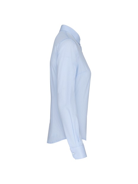 KARIBAN Chemise popeline manches longues femme /api/colors/fa165c96-7734-4f2b-b5a3-b014058a0dfc personnalisable