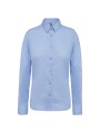 KARIBAN Chemise popeline manches longues femme /api/colors/7cd11260-06e9-4679-96ce-f0c0cca5092d personnalisable