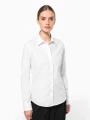 Chemises à personnaliser KARIBAN Chemise popeline manches longues femme 