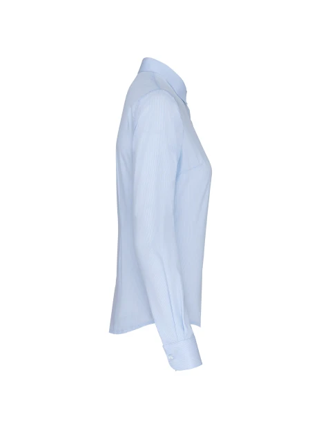 KARIBAN Chemise popeline manches longues femme /api/colors/fa165c96-7734-4f2b-b5a3-b014058a0dfc personnalisable