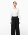KARIBAN Langärmelige Popeline-Bluse Hemden personalisierbar