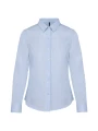 KARIBAN Chemise popeline manches longues femme /api/colors/fa165c96-7734-4f2b-b5a3-b014058a0dfc personnalisable