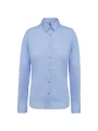 KARIBAN Chemise popeline manches longues femme /api/colors/7cd11260-06e9-4679-96ce-f0c0cca5092d personnalisable