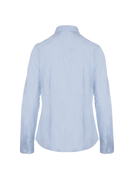 KARIBAN Chemise popeline manches longues femme /api/colors/fa165c96-7734-4f2b-b5a3-b014058a0dfc personnalisable