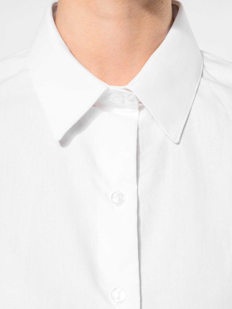 Chemises à personnaliser KARIBAN Chemise popeline manches longues femme 