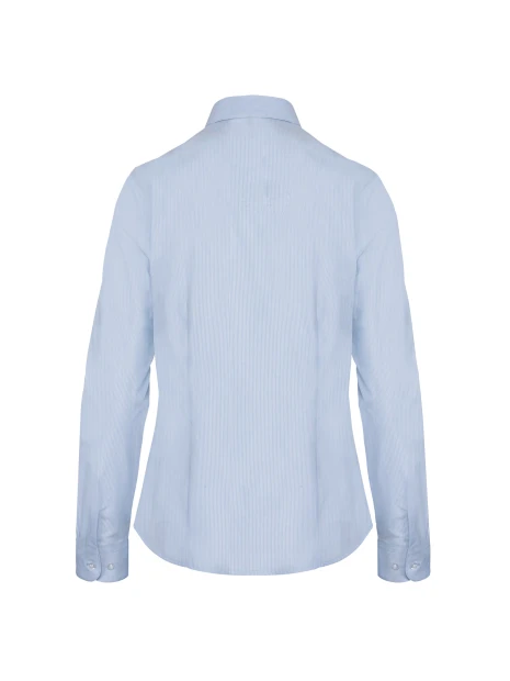 KARIBAN Chemise popeline manches longues femme /api/colors/fa165c96-7734-4f2b-b5a3-b014058a0dfc personnalisable