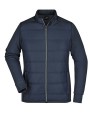 JAMES & NICHOLSON Ladies' Hybrid Sweat Jacket Jacken personalisierbar