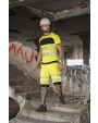 Pantalons personnalisable KORNTEX EOS Hi-Vis Workwear Shorts With Printing Areas