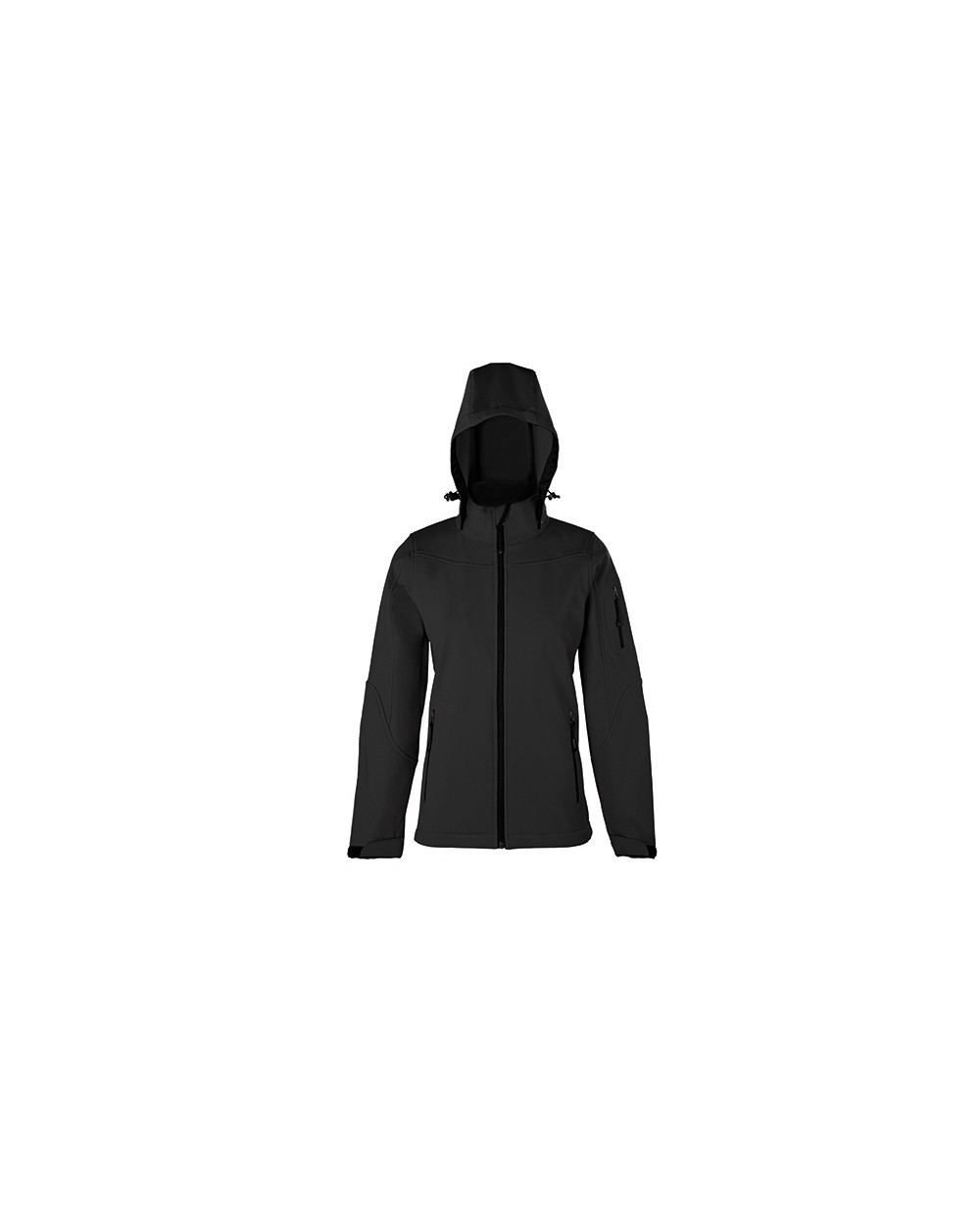 Jassen HRM Women´s Hooded Soft-Shell Jacket voor bedrukking &amp; borduring