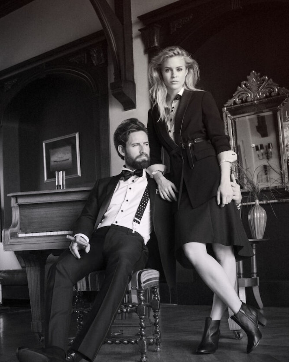 Hemden J. HARVEST & FROST RB20 Twill Hemd Regular Fit Heren voor bedrukking &amp; borduring