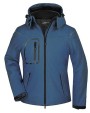 Softshells JAMES & NICHOLSON Ladies` Winter Softshell Jacket voor bedrukking &amp; borduring