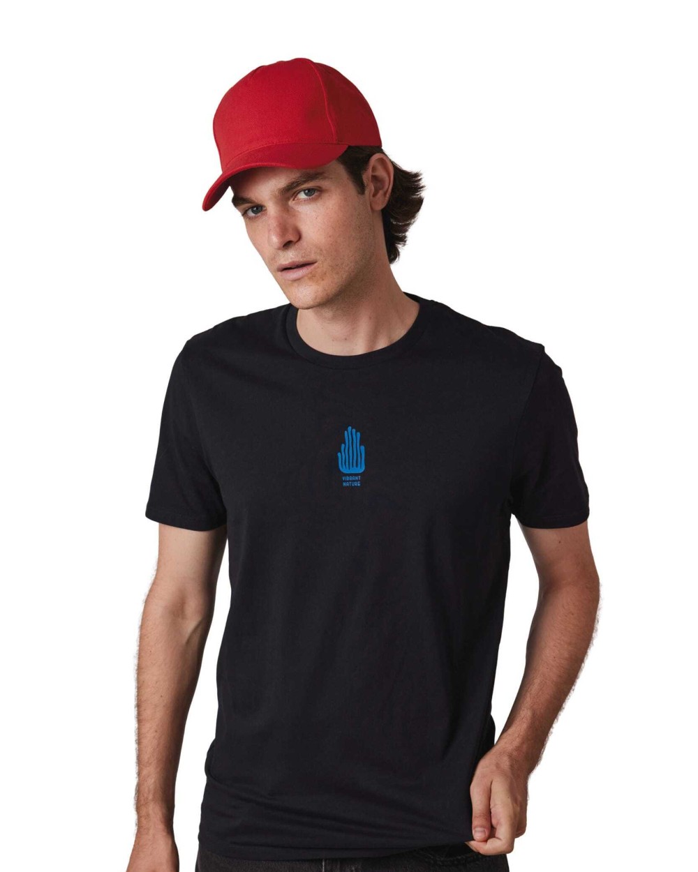 Casquettes personnalisable K-UP Casquette en coton et polyester recyclés K-loop tracking - 5 panneaux