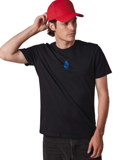 Casquettes à personnaliser K-UP Casquette en coton et polyester recyclés K-loop tracking - 5 panneaux 