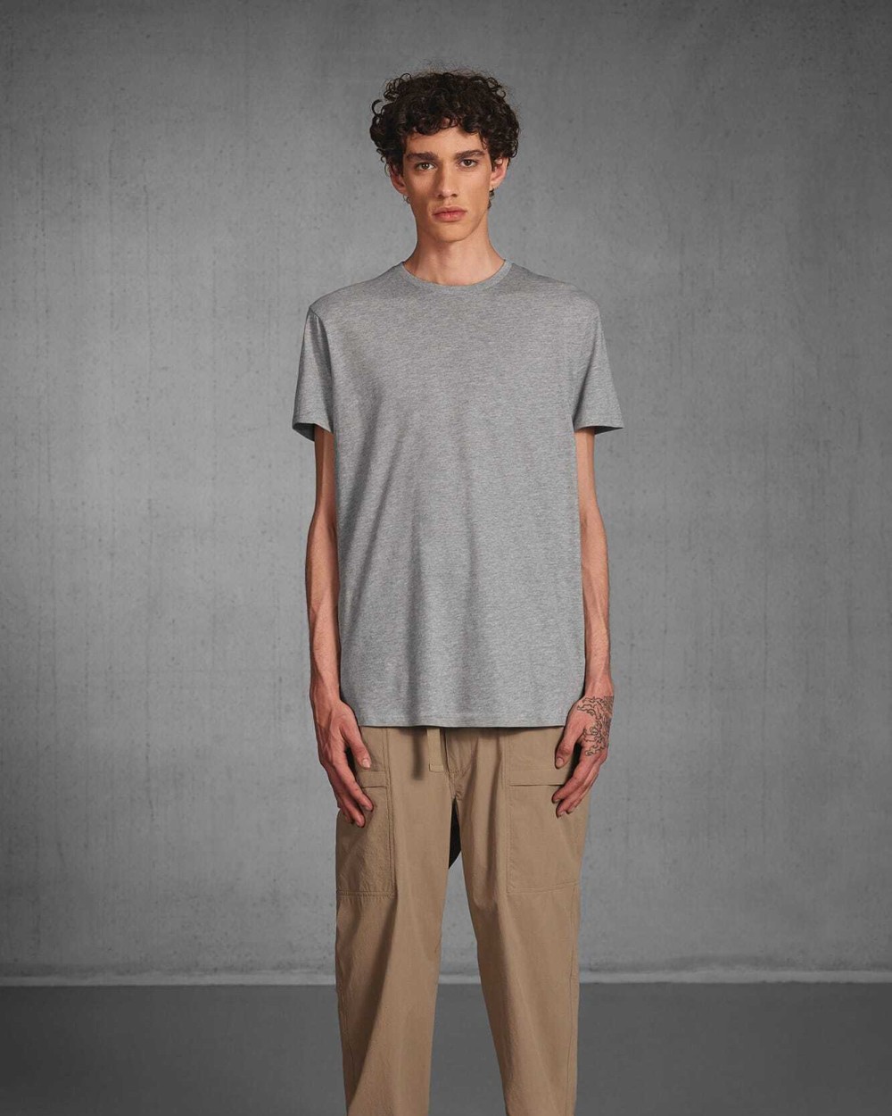 T-shirts B&C Organic Cotton Crew Neck T-shirt Inspire voor bedrukking &amp; borduring