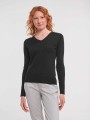 Pulls à personnaliser RUSSELL Pullover femme col v 