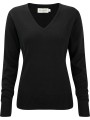 RUSSELL Pullover femme col v /api/colors/b9fdad4a-5e94-45cb-8c03-c08b349b28c3 personnalisable