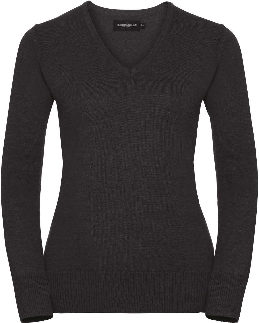 RUSSELL Ladies' V-neck Knitted Pullover Pullovers personalisierbar