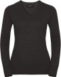 Truien RUSSELL Ladies' V-neck Knitted Pullover voor bedrukking &amp; borduring