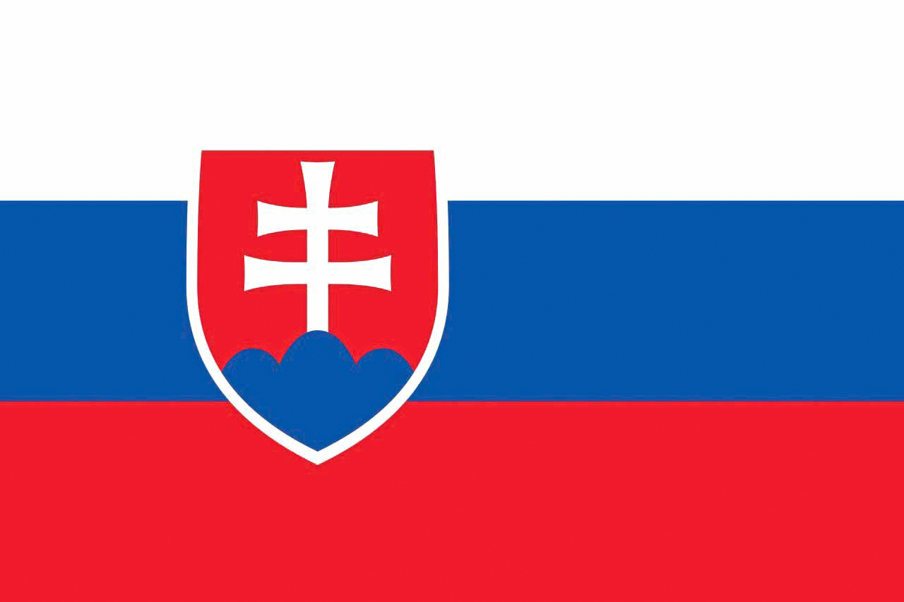 Benodigdheden PRINTWEAR Flag Slovakia voor bedrukking &amp; borduring
