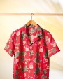 Hemden NATIVE SPIRIT Herenoverhemd met Hawaïaanse print voor bedrukking &amp; borduring