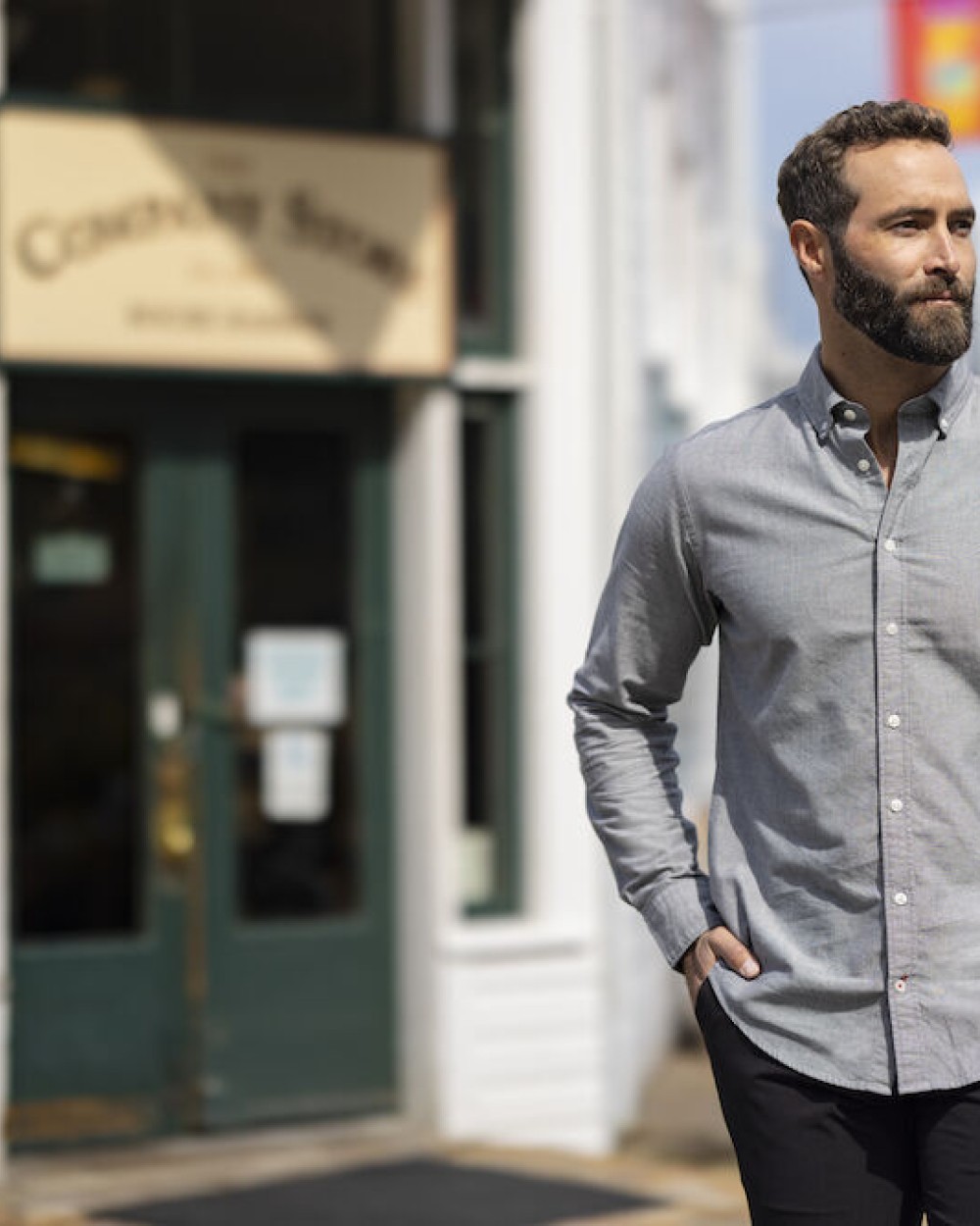 CUTTER & BUCK Belfair Oxford Shirt Men's Hemden personalisierbar