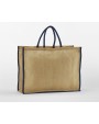 WESTFORDMILL NATURAL STARCHED JUTE MARKET SHOPPER Tote Bags personalisierbar