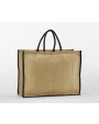 Tote bags personnalisable WESTFORDMILL NATURAL STARCHED JUTE MARKET SHOPPER
