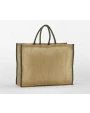 WESTFORDMILL NATURAL STARCHED JUTE MARKET SHOPPER Tote Bags personalisierbar