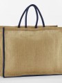 Tote bags à personnaliser WESTFORDMILL NATURAL STARCHED JUTE MARKET SHOPPER 