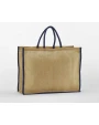 WESTFORDMILL NATURAL STARCHED JUTE MARKET SHOPPER Tote Bags personalisierbar
