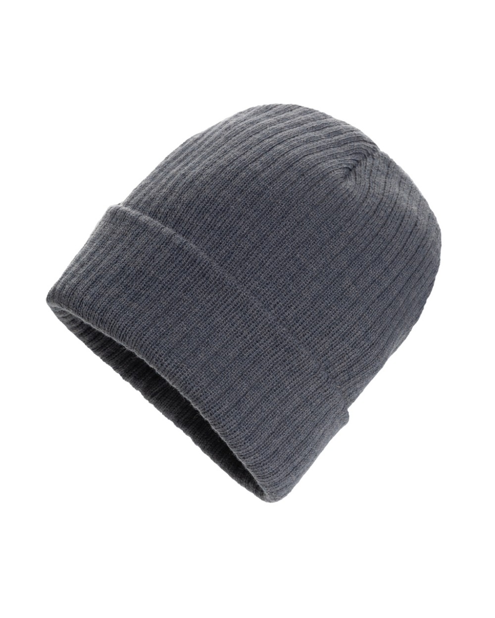 Mutsen 4DO Pryor AWARE™ Polylana® beanie met omslag voor bedrukking &amp; borduring