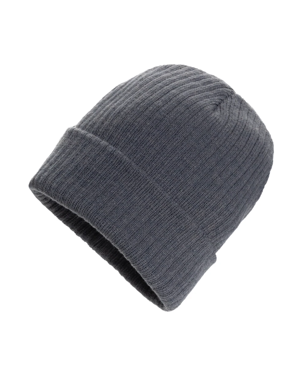 Mutsen 4DO Pryor AWARE™ Polylana® beanie met omslag voor bedrukking &amp; borduring