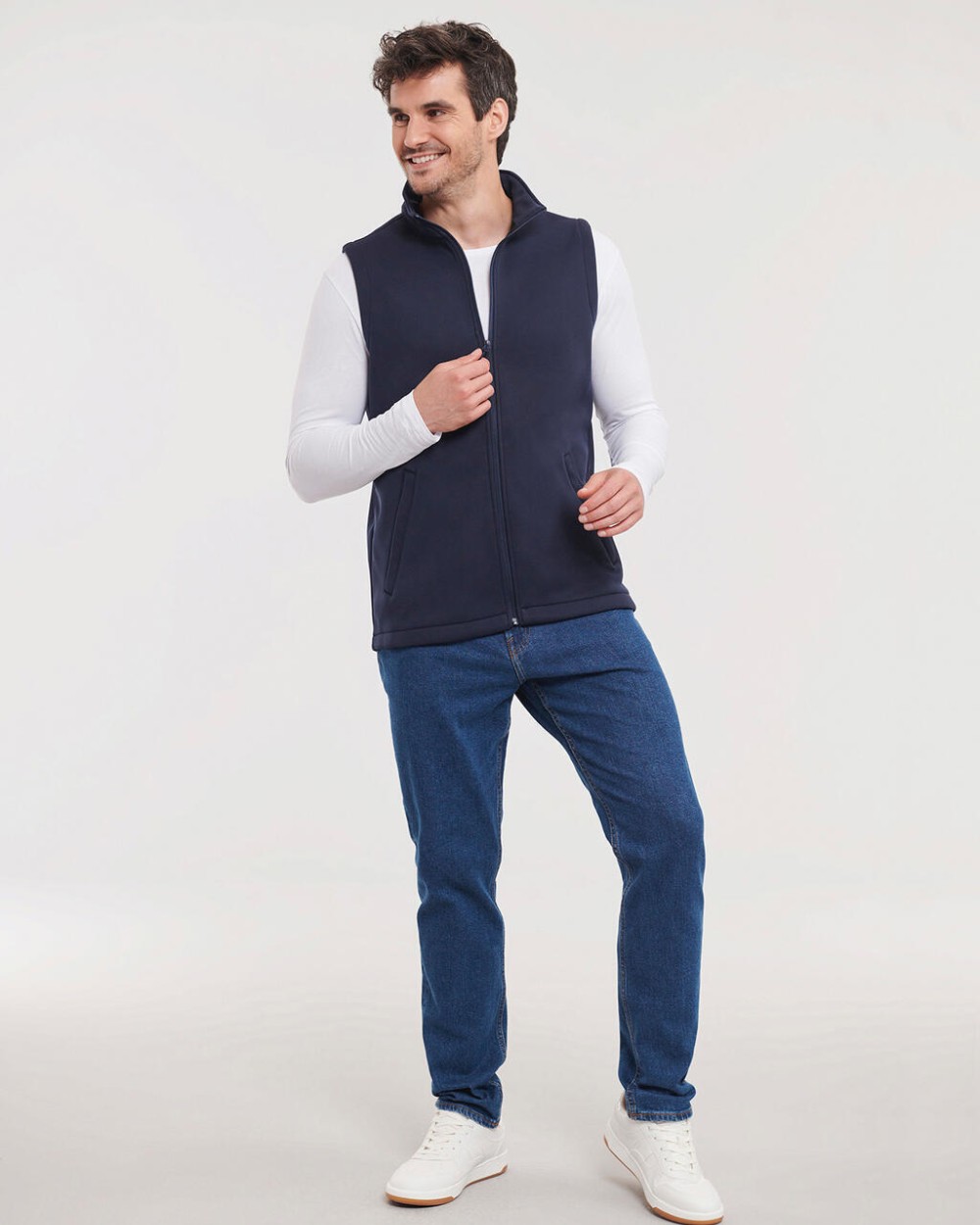 RUSSELL Men's Smart Softshell Gilet  Softshells personalisierbar