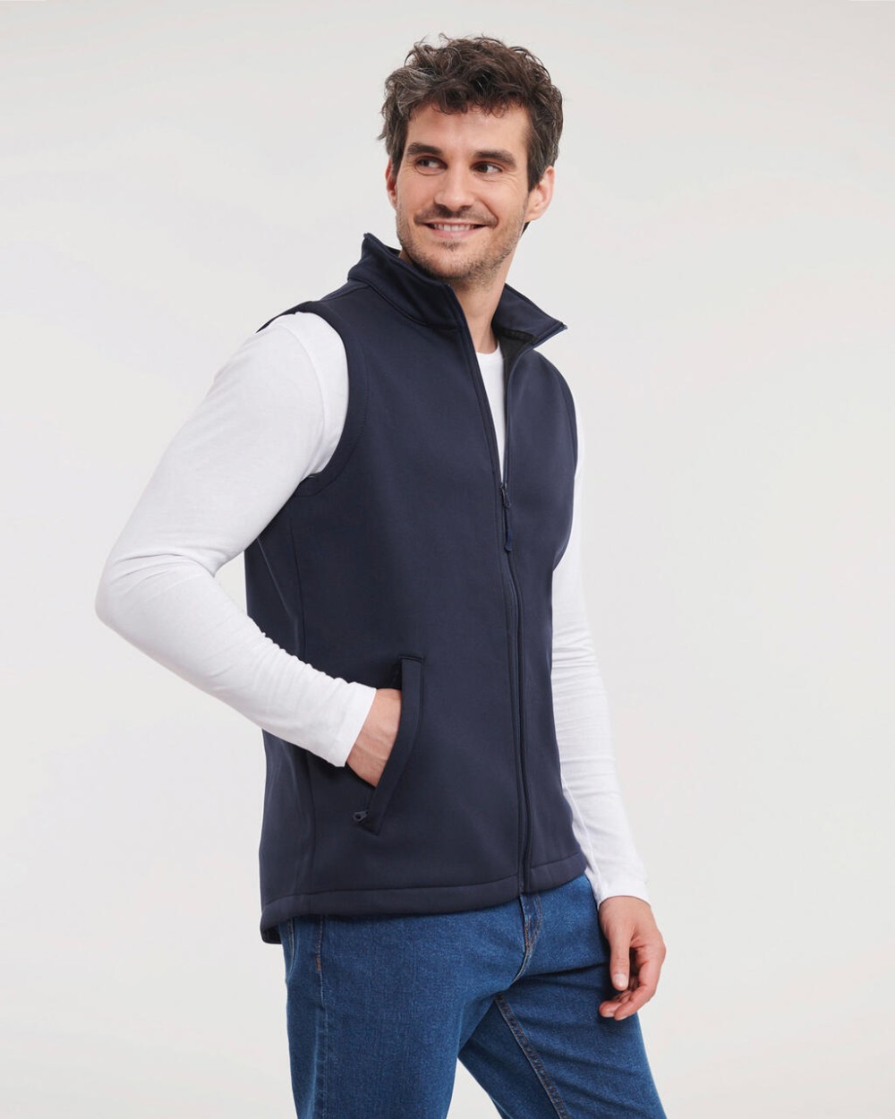 RUSSELL Men's Smart Softshell Gilet  Softshells personalisierbar
